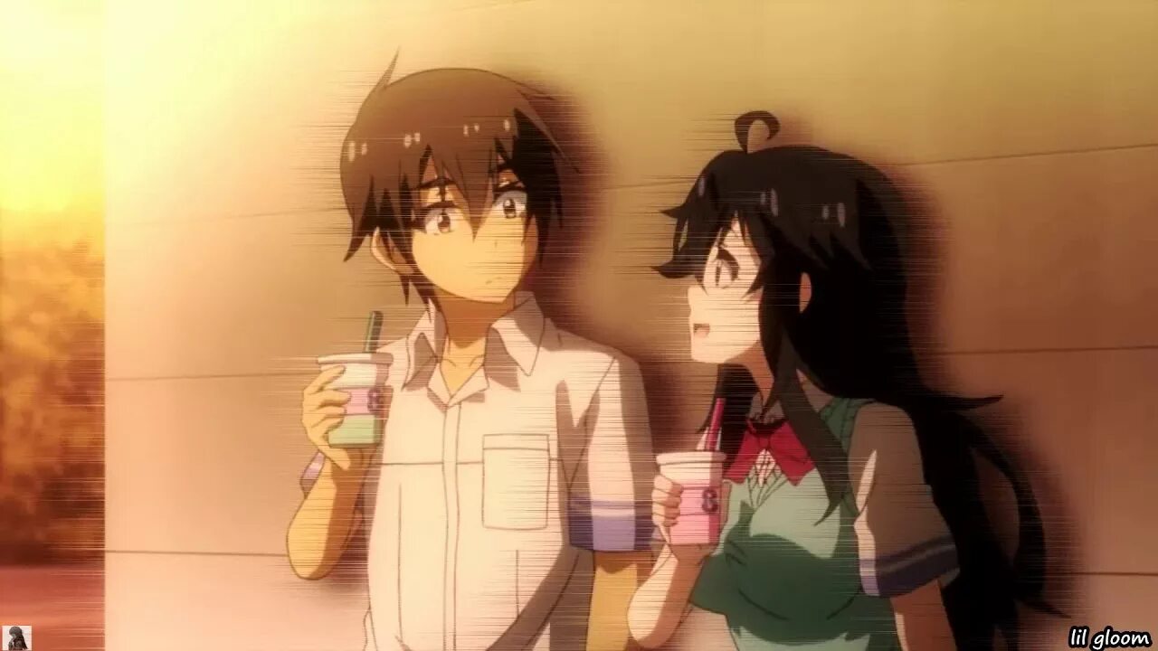 Аниме netoge no yome 1 сезон. А ты думал что твоя жена в онлайн-игре на самом деле не девушка аниме. Хидеки нишимура и ако. Ожп нишимура. Ожп нишимура.