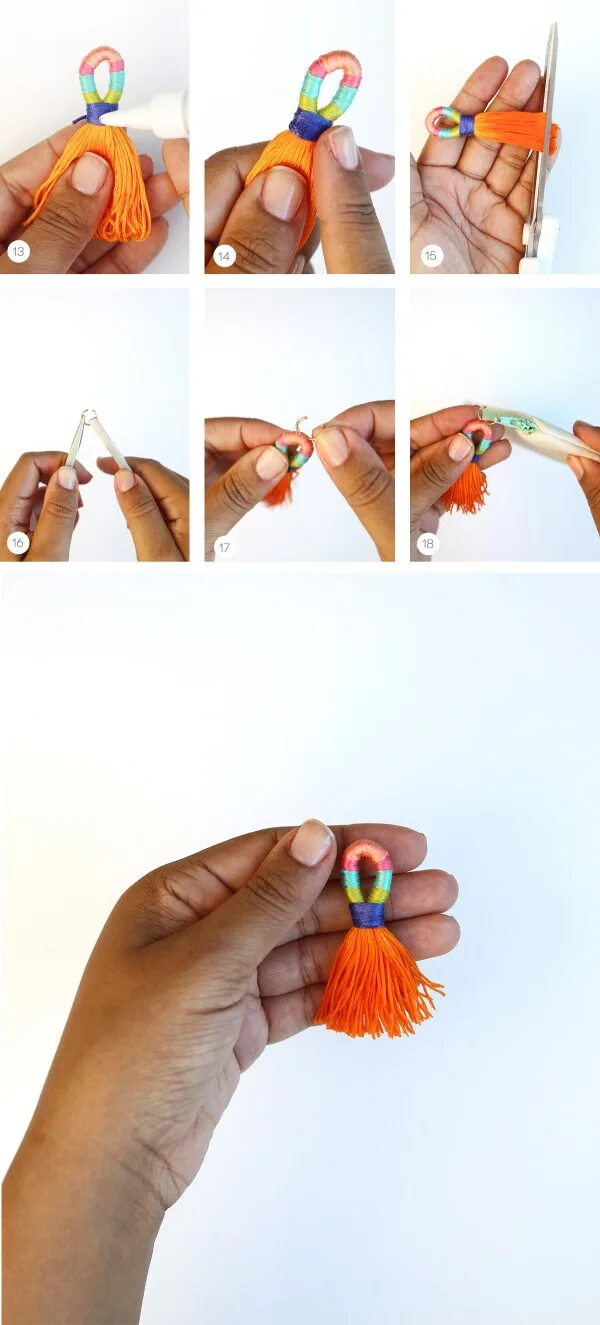 Кисточки для шапки из пряжи. Сделать кисть своими руками. Кисти из ниток своими. Кисточки для декора из ниток. Сделать кисть своими руками.