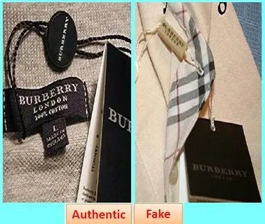 Burberry бирки