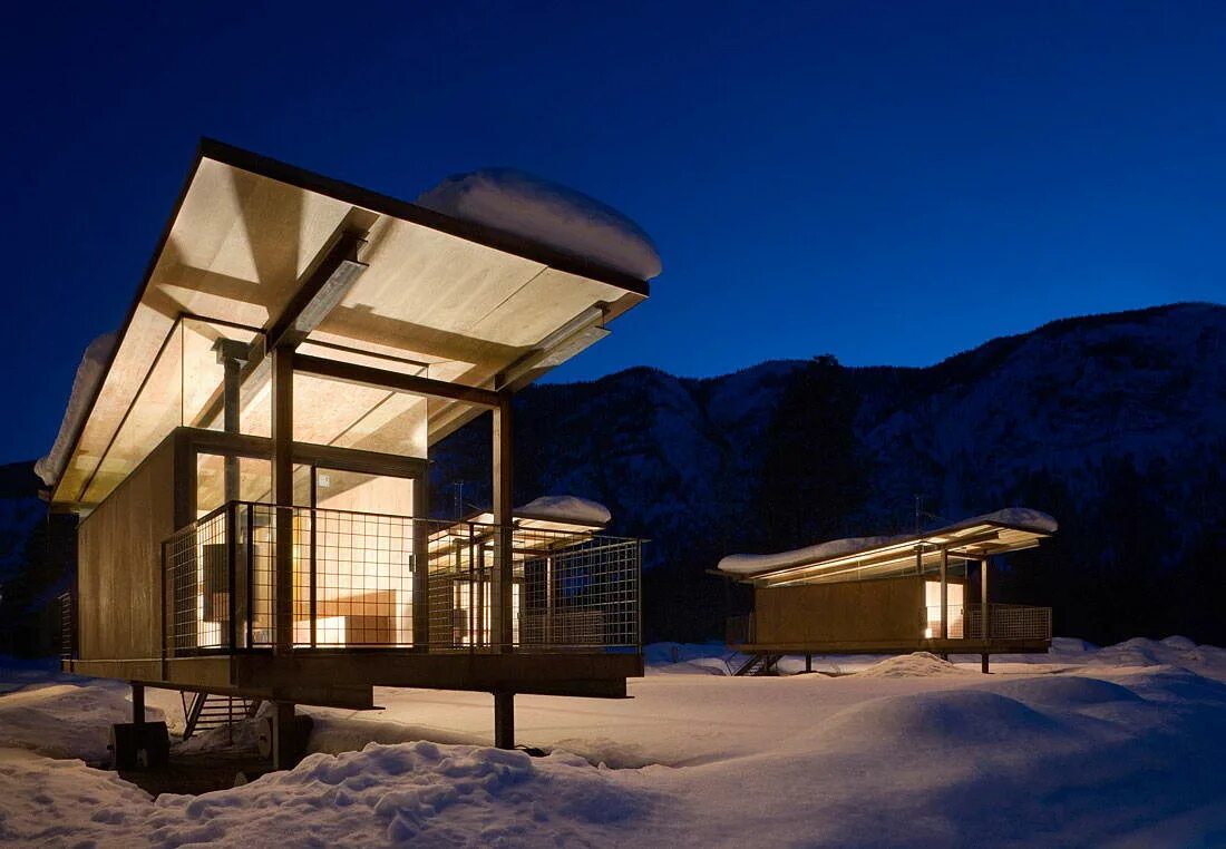 Черника коттеджи игора. Olson kundig architects. Домики для турбазы. Гостиничные домики. Эко отель градиент.