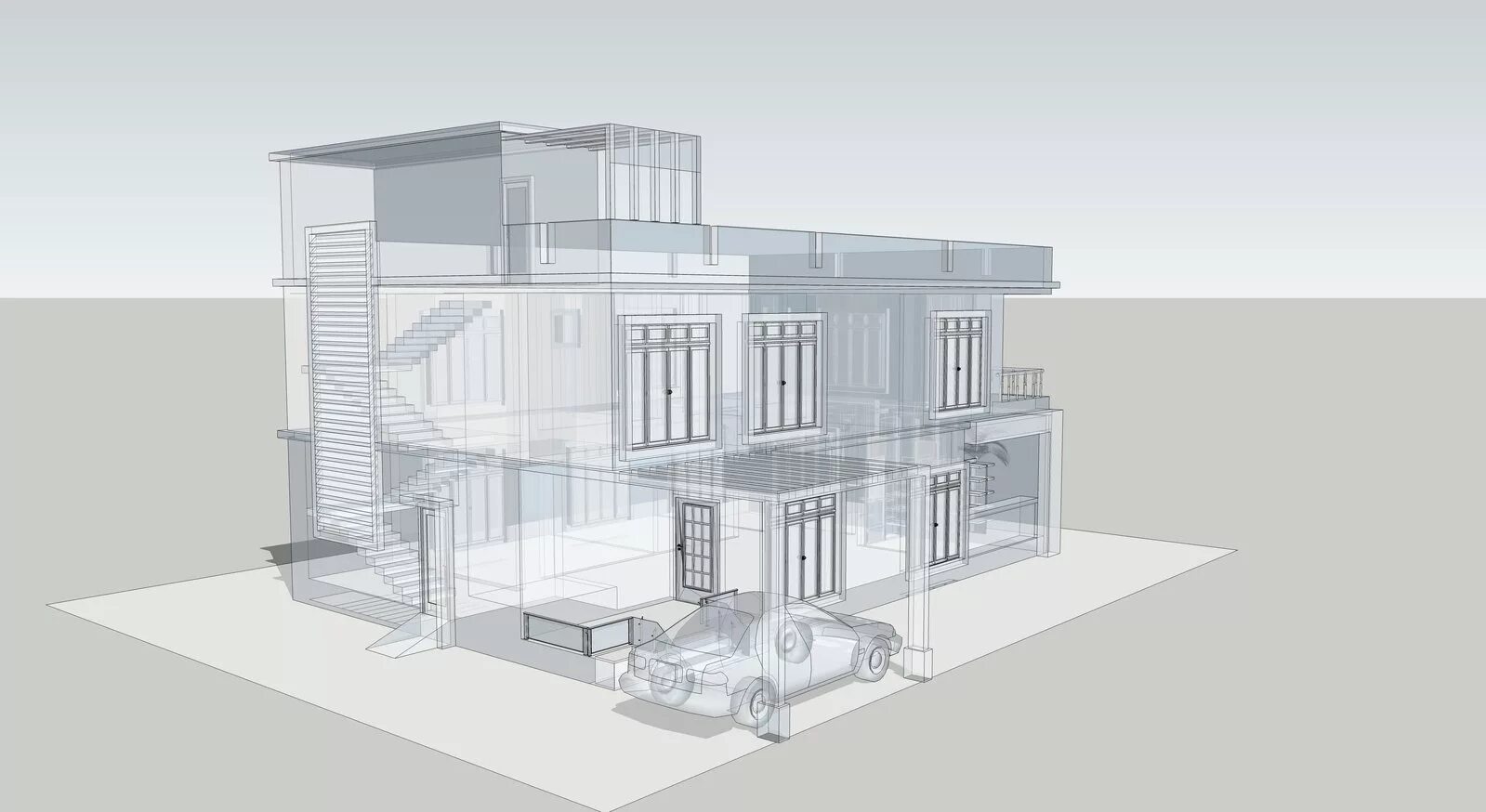 Scarica immagine gratuita di Costruzione 3D e wireframe 3 FreeImages