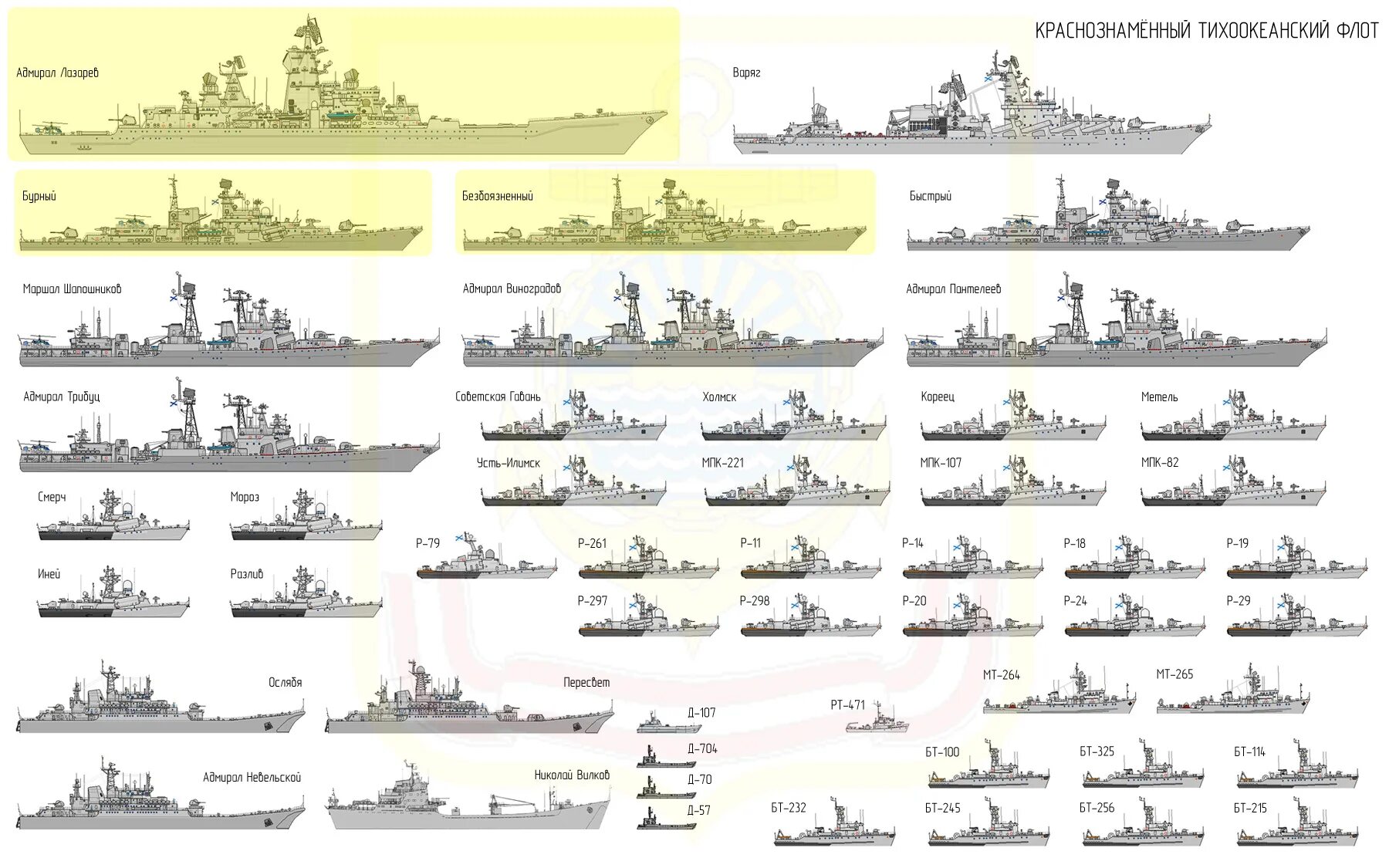 Сколько военно морских флотов. Состав кораблей Тихоокеанского флота на 2022 год. Состав ТОФ ВМФ России на 2020. Тихоокеанский флот РФ состав кораблей. Тихоокеанский флот ВМФ России состав кораблей на 2021.