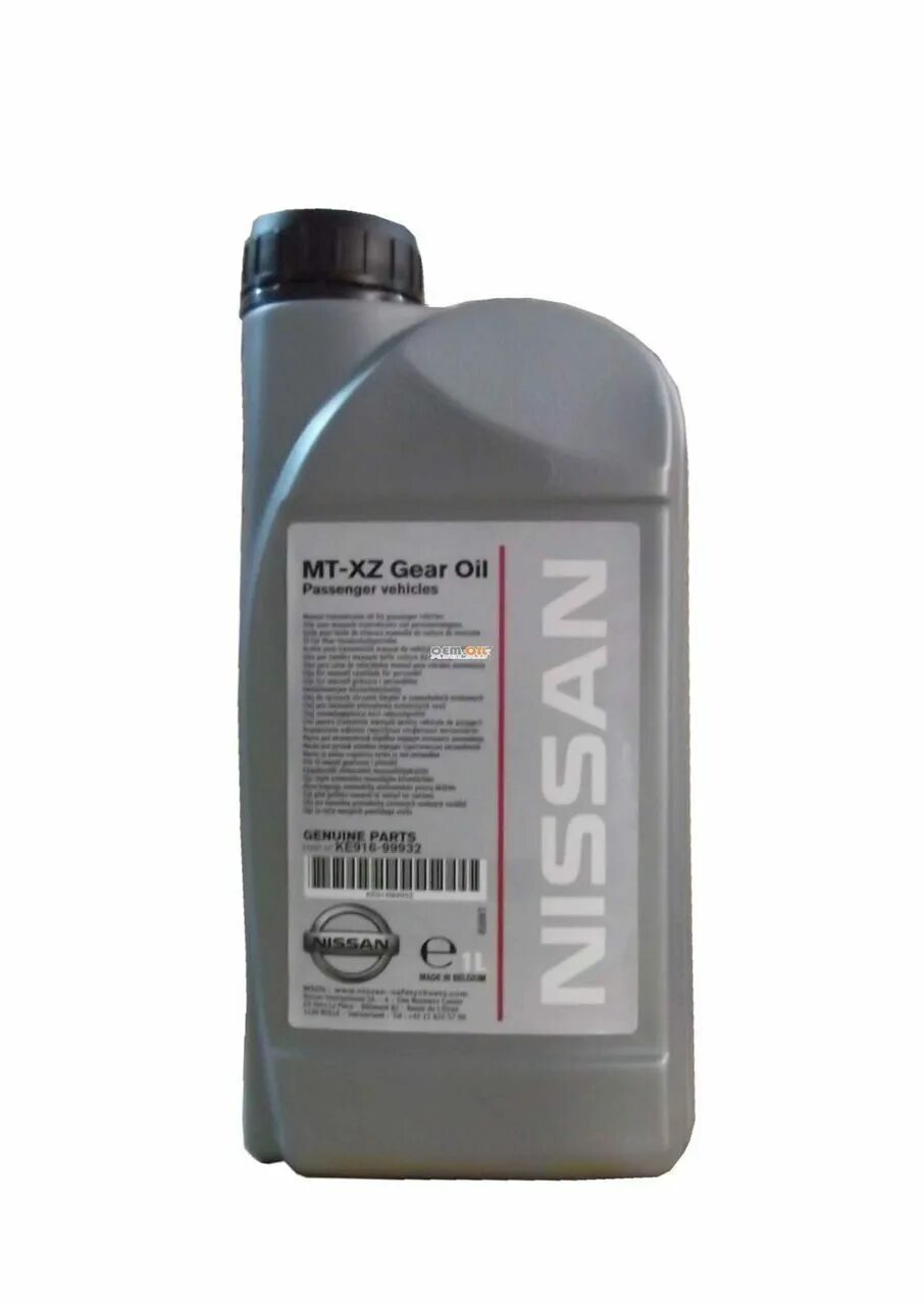 Масло трансмиссионное ниссан альмера. Масло трансмиссионное Nissan MT XZ Gear Oil SAE 75w80. Nissan MT XZ Gear Oil 75w-80. Nissan ke90899931r. Ke916-99932.