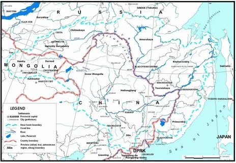 Амур куда впадает в море