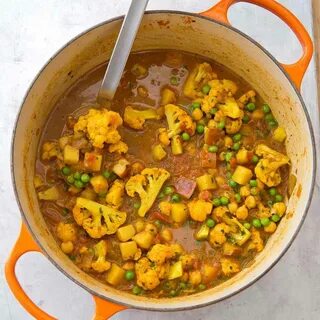 Горох с картошкой
