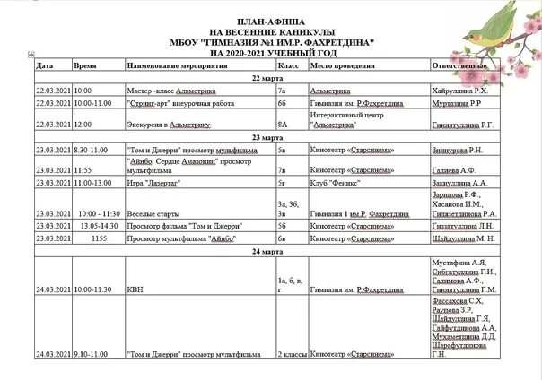 План на апрель 2024 в сельском клубе. План мероприятий на весенние каникулы. План мероприятий на весенние каникулы в детском доме. План мероприятий на весенние каникулы в школе. План мероприятий на весенние каникулы в доме культуры.