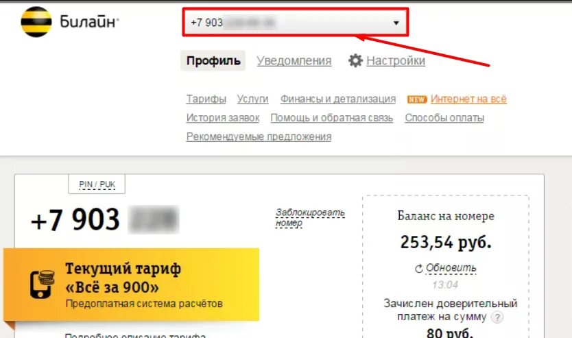 Узнать номер Билайн. Код Билайн. Узнать номер Билайн на модеме. Местоположение номера билайн