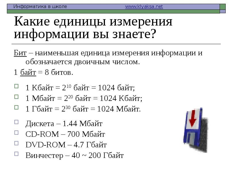 Какой размер файла