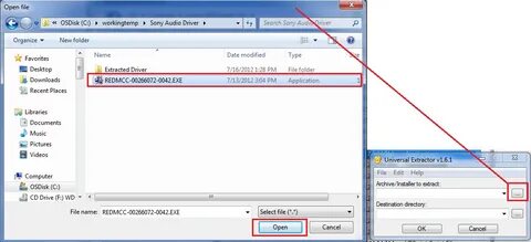 Drive information extractor