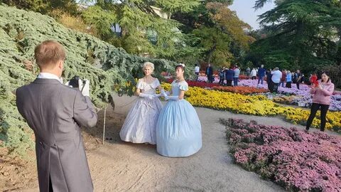 Бал в никитском ботаническом