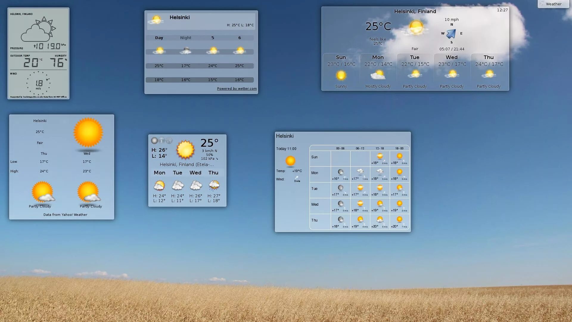 Kde widget. Виджет погоды на рабочий стол. kde виджеты. погодный виджет ubuntu. виджет выбора времени.