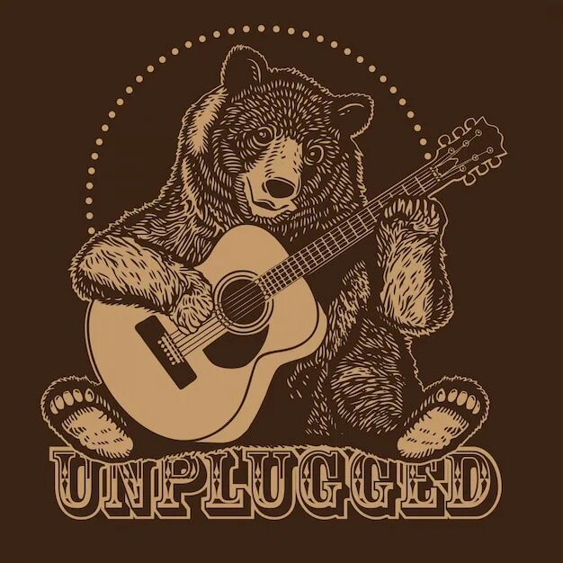 Животные с гитарой. Садовник король и шут на гитаре для новичков. Медведь с гитарой картинки. Медведь с гитарой. Мишка с гитарой.