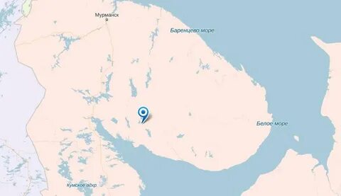 Покажи где находится белое море