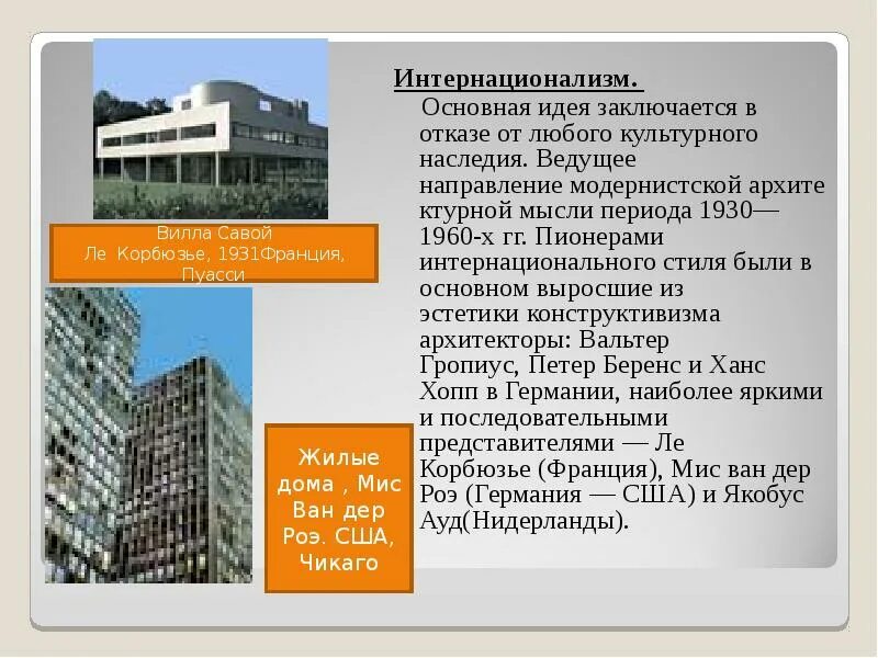 Идея заключается. Направления модернизма в архитектуре. интернационализм в архитектуре. интернациональный стиль основная идея. интернациональный стиль представители.