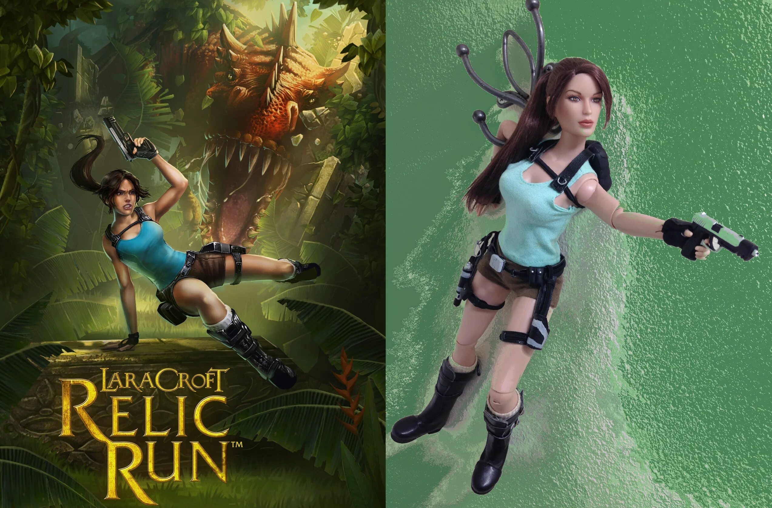 Lara croft island. Lara Croft: Relic Run (2015). Relic Run плакат игры.