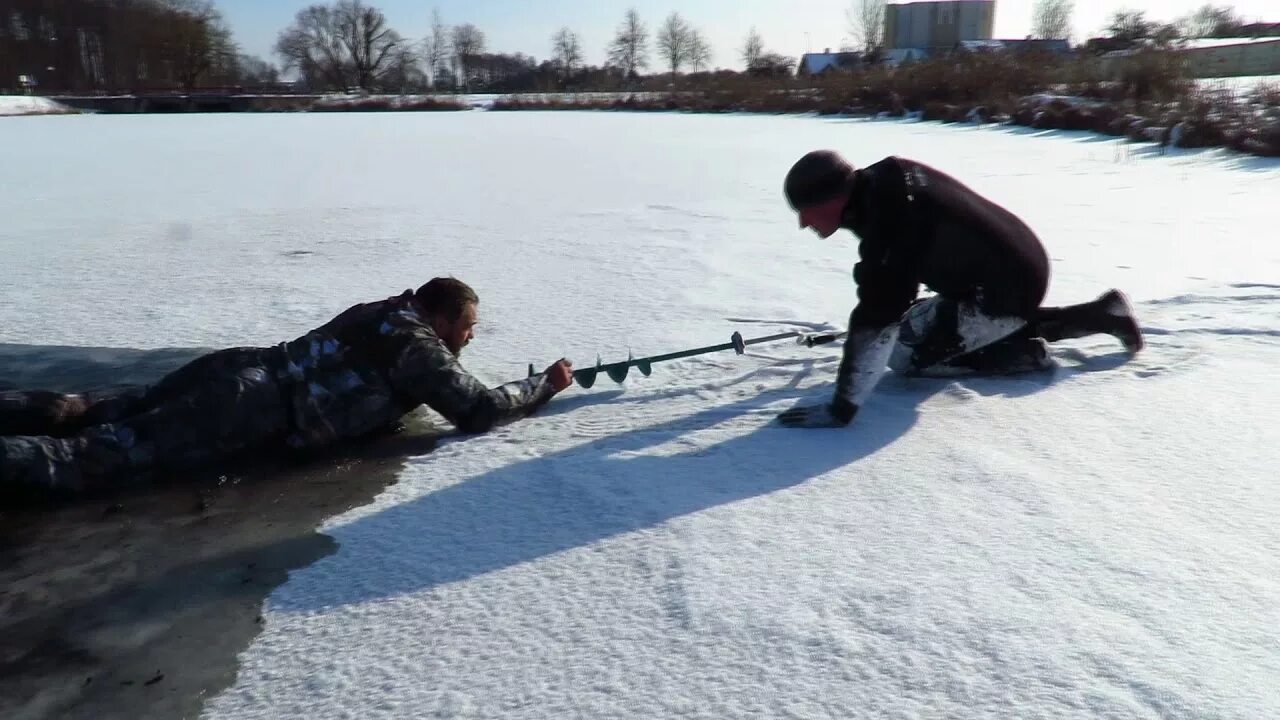 Спас из полыньи