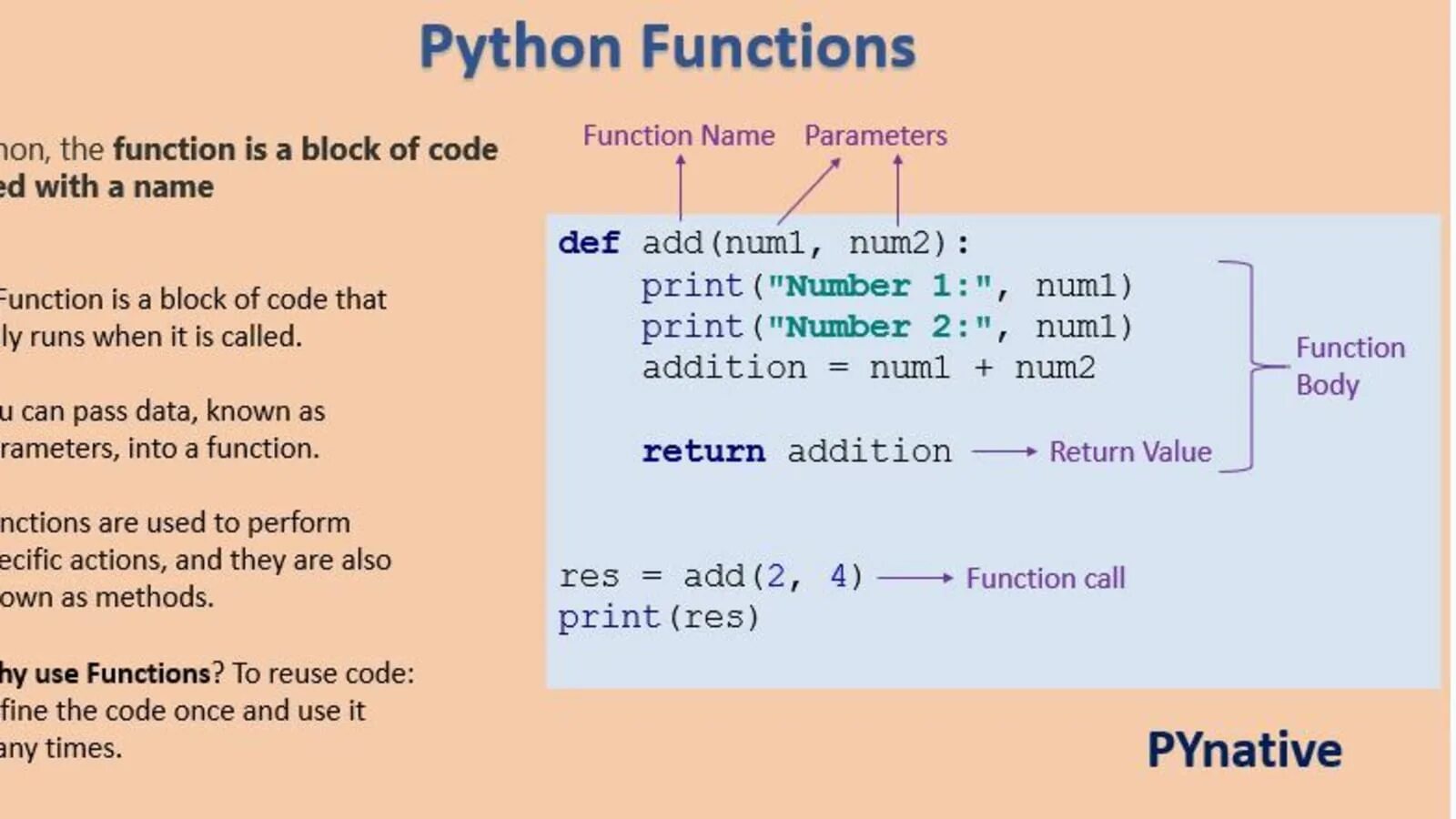 Src functions python