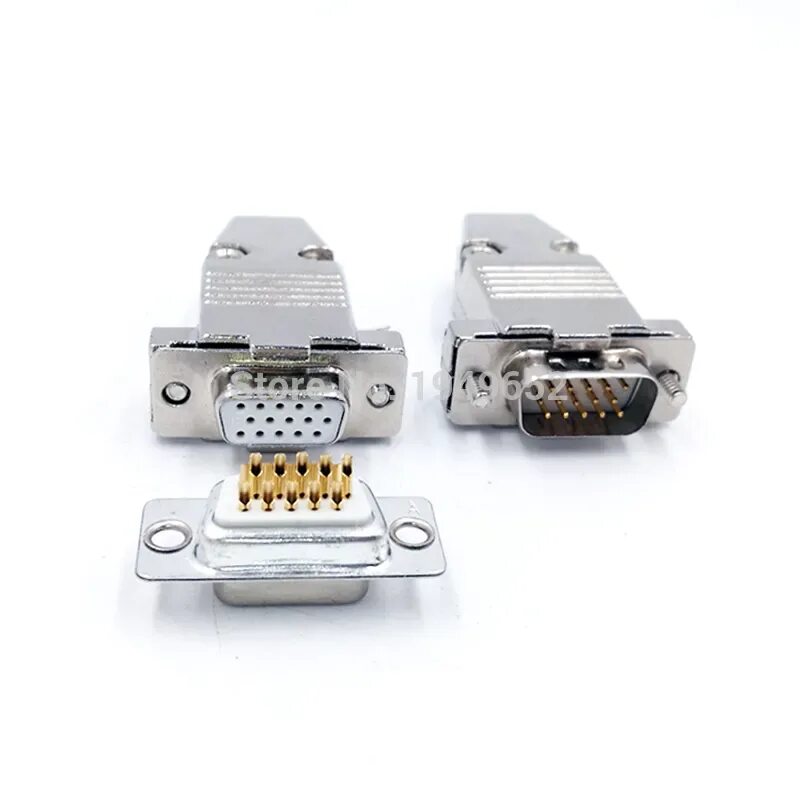 Разъем типа d. Db15 vga connector. разъём db15 штекер. разъем 15 пин 3 ряда. db15 переходник.