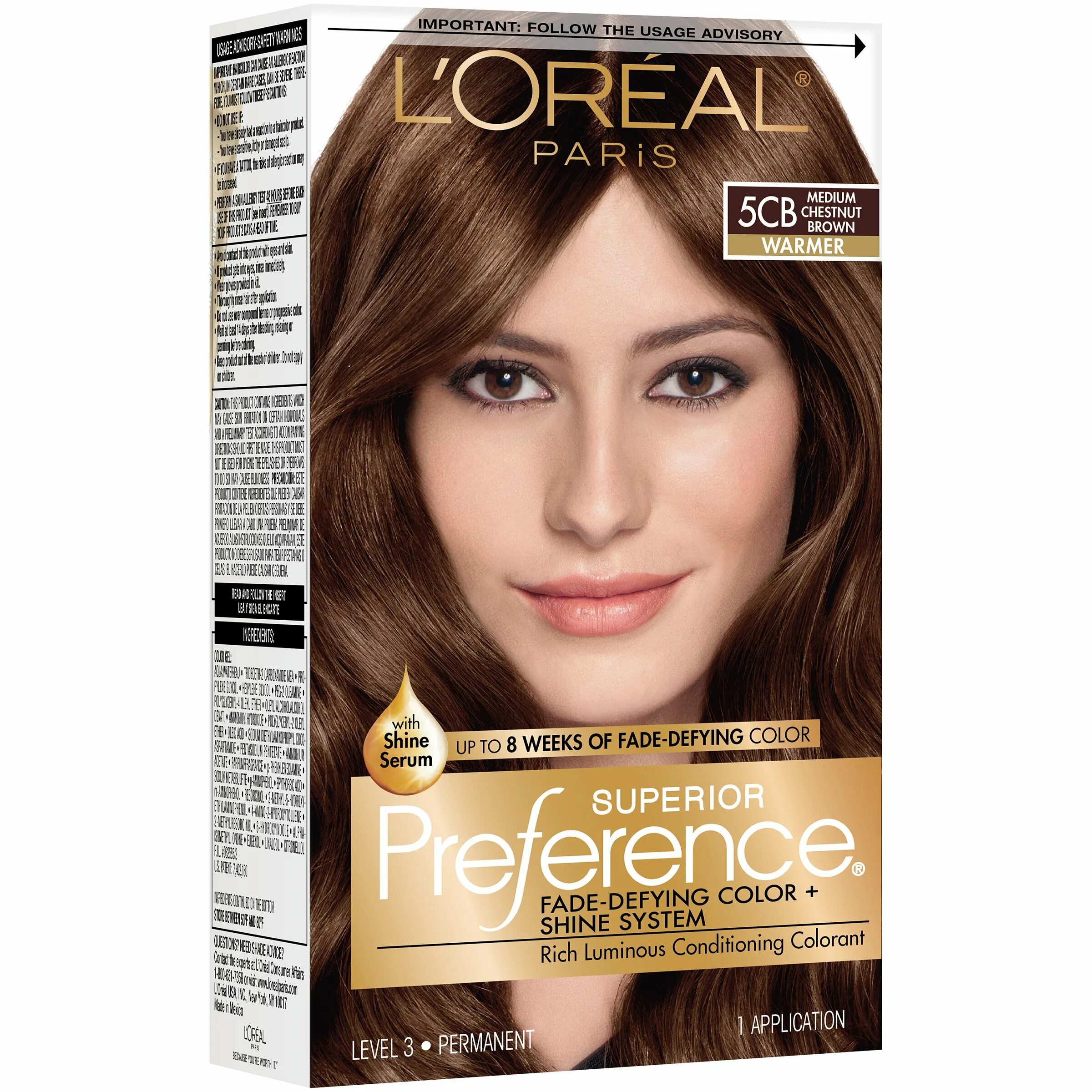 Краска для волос L'Oreal Preference Цвет высокой стойкости - "L'Oreal Preference