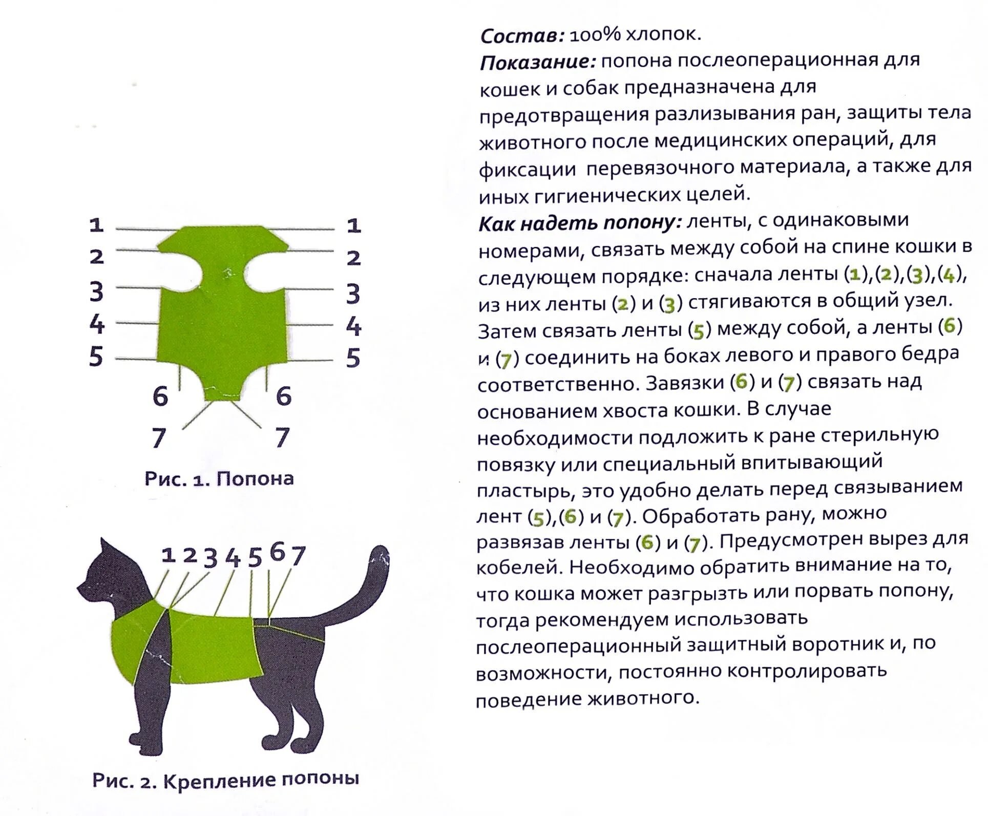 Сколько кошке носить бандаж