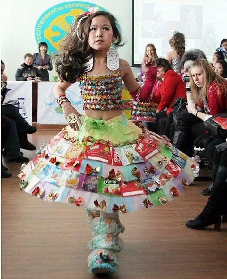 Дефиле из подручных