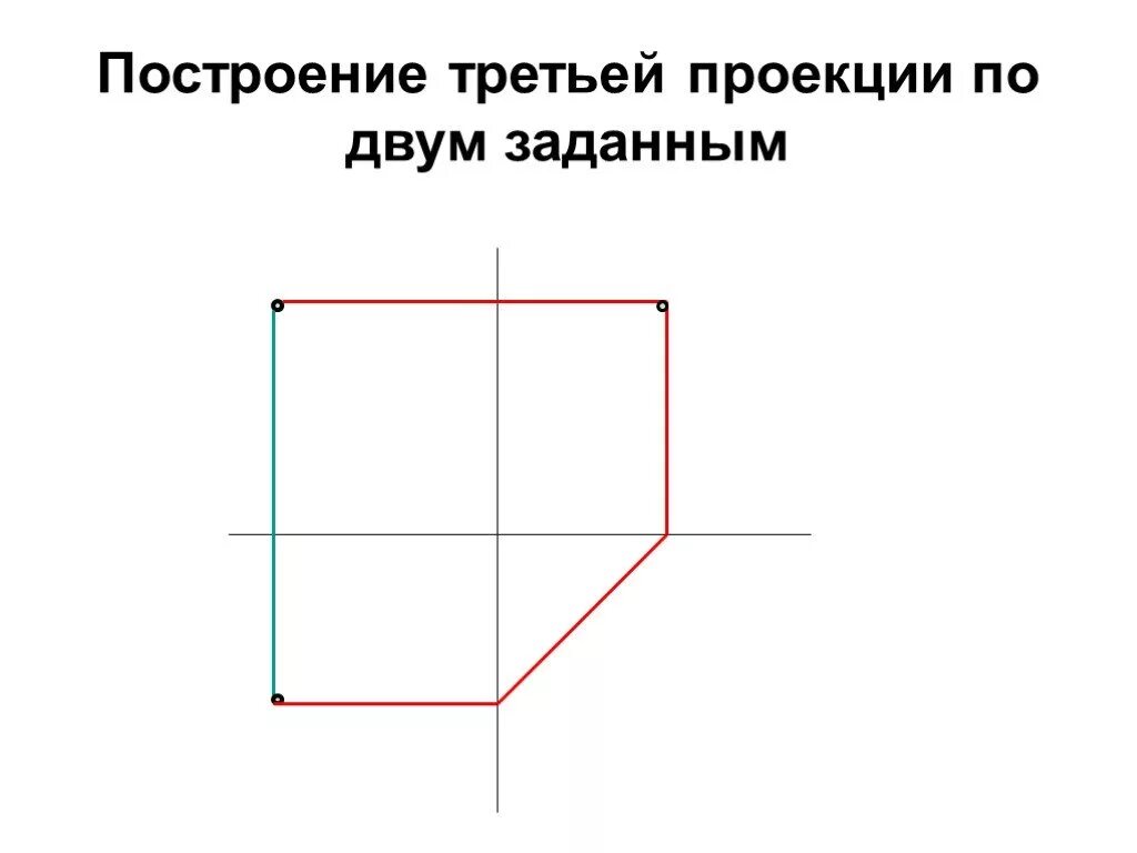 Построить 3 проекцию по двум заданным. Построение проекции по двум заданным. Построение третьей проекции по двум заданным.