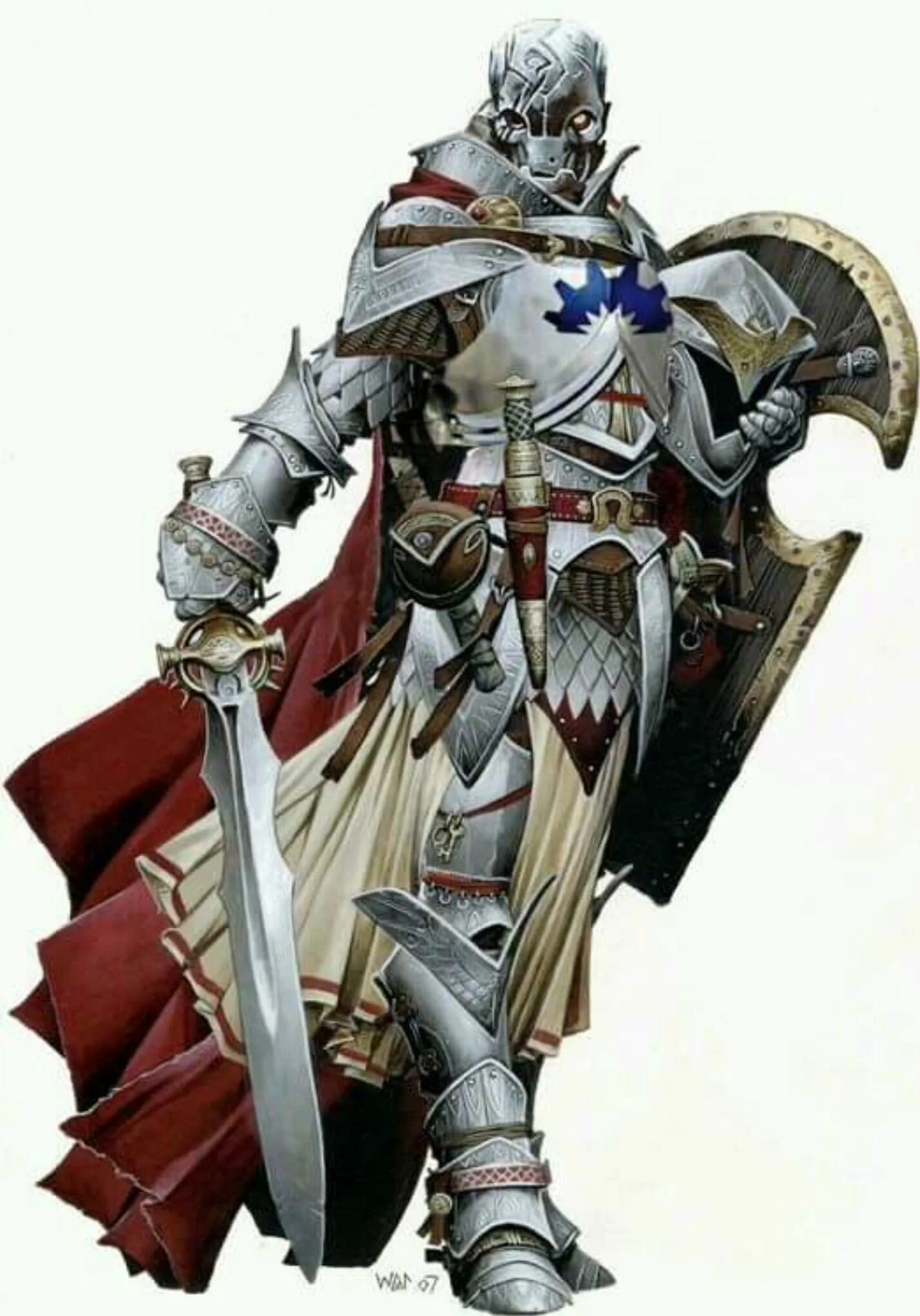 Warforged Pathfinder. Паладин Pathfinder Art. Паладин ДНД арт. Pathfinder Wrath of the Righteous Paladin. Воин рпг