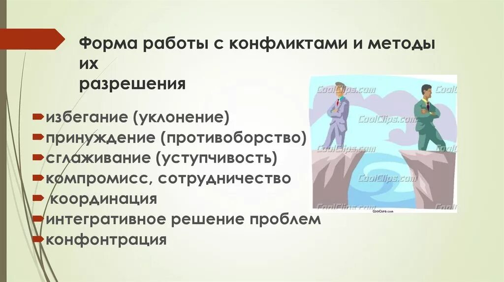 Новые формы конфликтов. Формы и методы работы с конфликтами. Способы разрешения конфликтов компромисс. Формы решения конфликтных ситуаций. Технологии разрешения конфликтов.