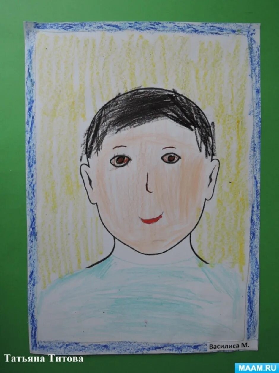 Портрет папы в детском саду. Рисование портрета в старшей группе. Портрет рисование в подготовительной группе. Рисование портрет папы. Рисование папа старшая группа