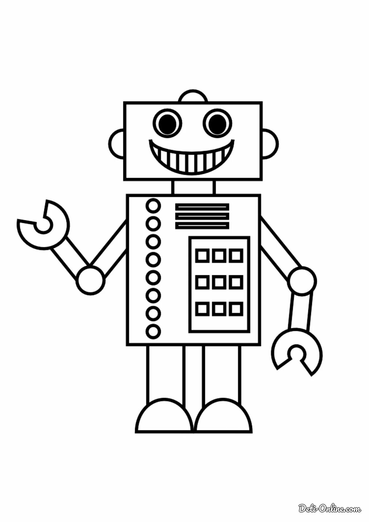 Робот распечатка. Раскраски. роботы. раскраска тобот. тоботраскраска для детей. робот раскраска для малышей.