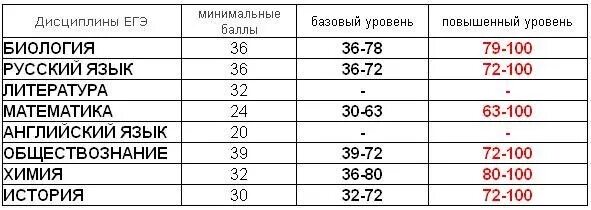 1 часть биология егэ сколько баллов. Сколько нужно баллов на ЕГЭ.