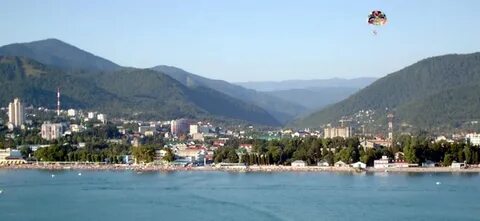 Лазаревское вид на море