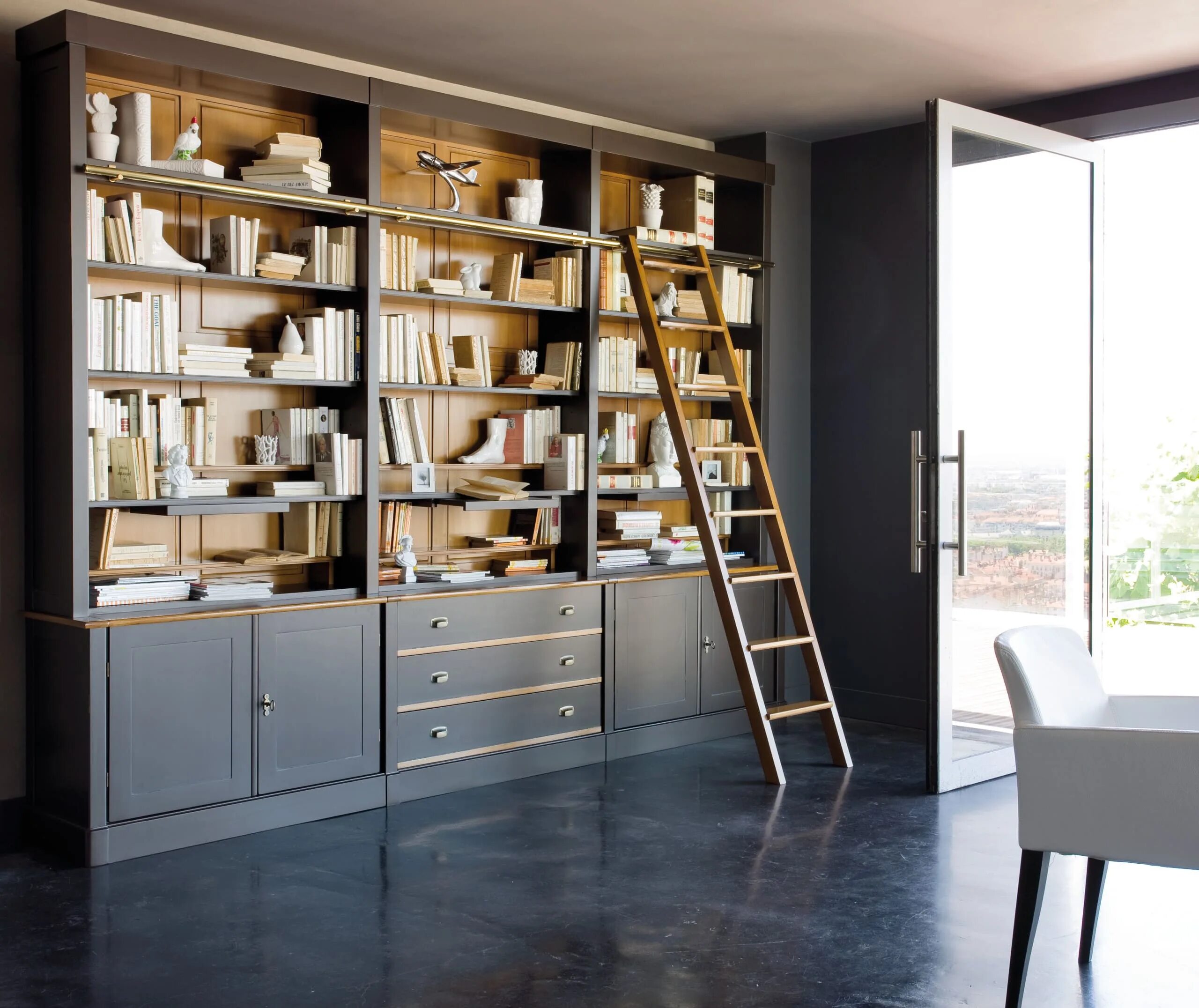 Купить Книжный шкаф SELECTA - 4 Lema в магазине итальянской мебели Irice home