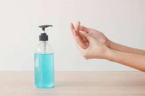 Dry hand wash