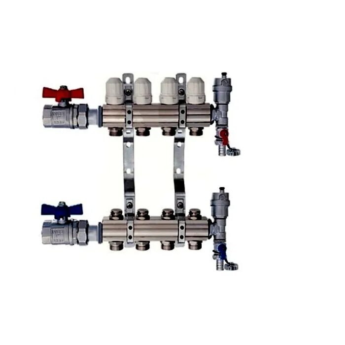 Коллекторная группа 1 1 2. Коллекторная группа 1"х3 вых. Нерж.евроконус 3/4" Valtec. Zl101-4 Коллекторная группа с расходомерами 1" х 4 вых (нержавейка) Zoll. Коллекторная группа VIEIR. Коллектор Виер с расходомерами.