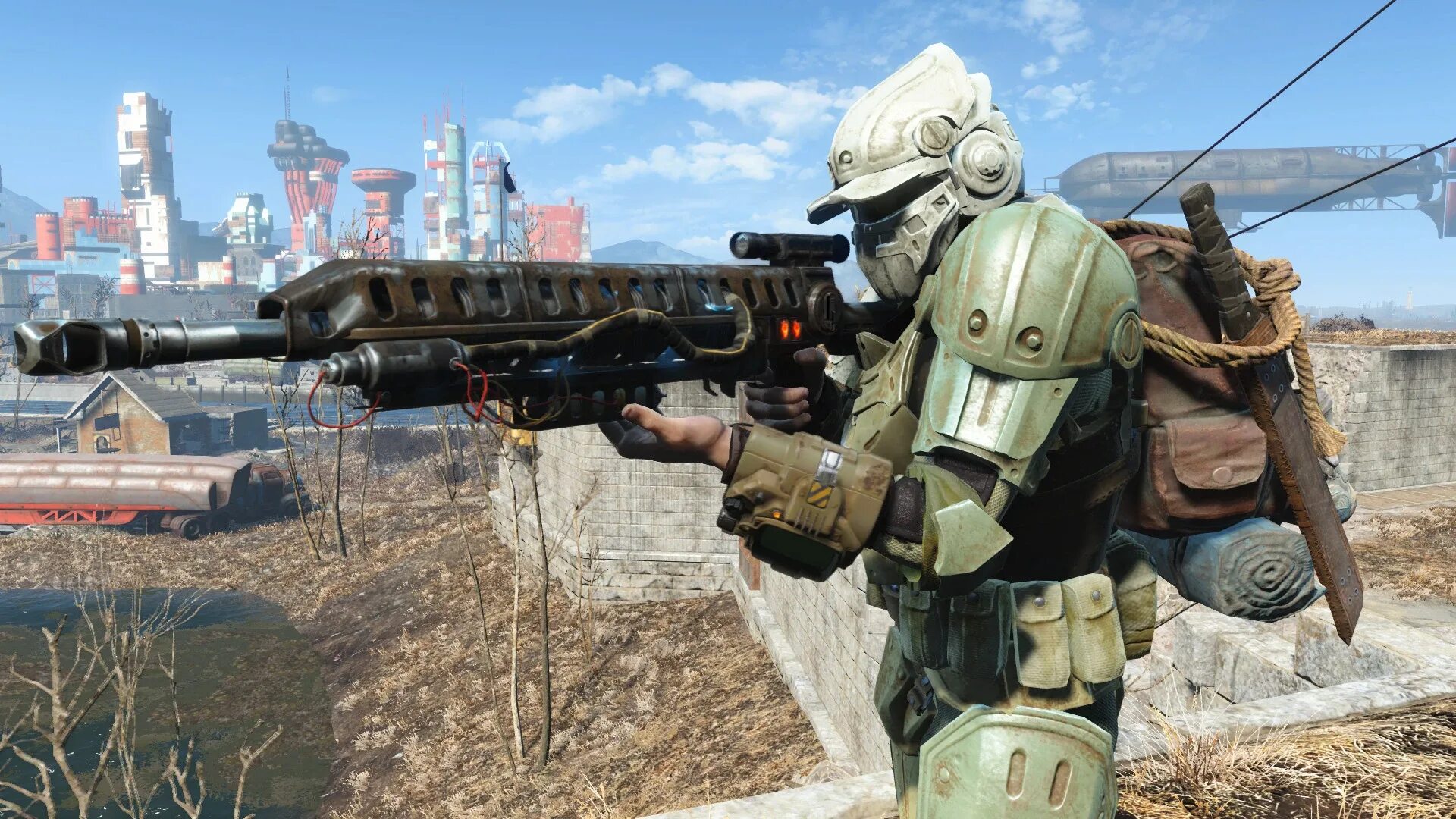 Fallout 4 все dlc последняя версия. Fallout 3 Recon Armor. Fallout 4 Recon Armor. Бронированная Recon. Моды на фоллаут 4 на рюкзаки.