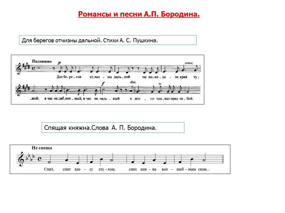 Романс бородина спящая княжна. Бородин романс спящая княжна ноты. Текст песни княжна. Спящая княжна бородин. Песни аллегровой список.