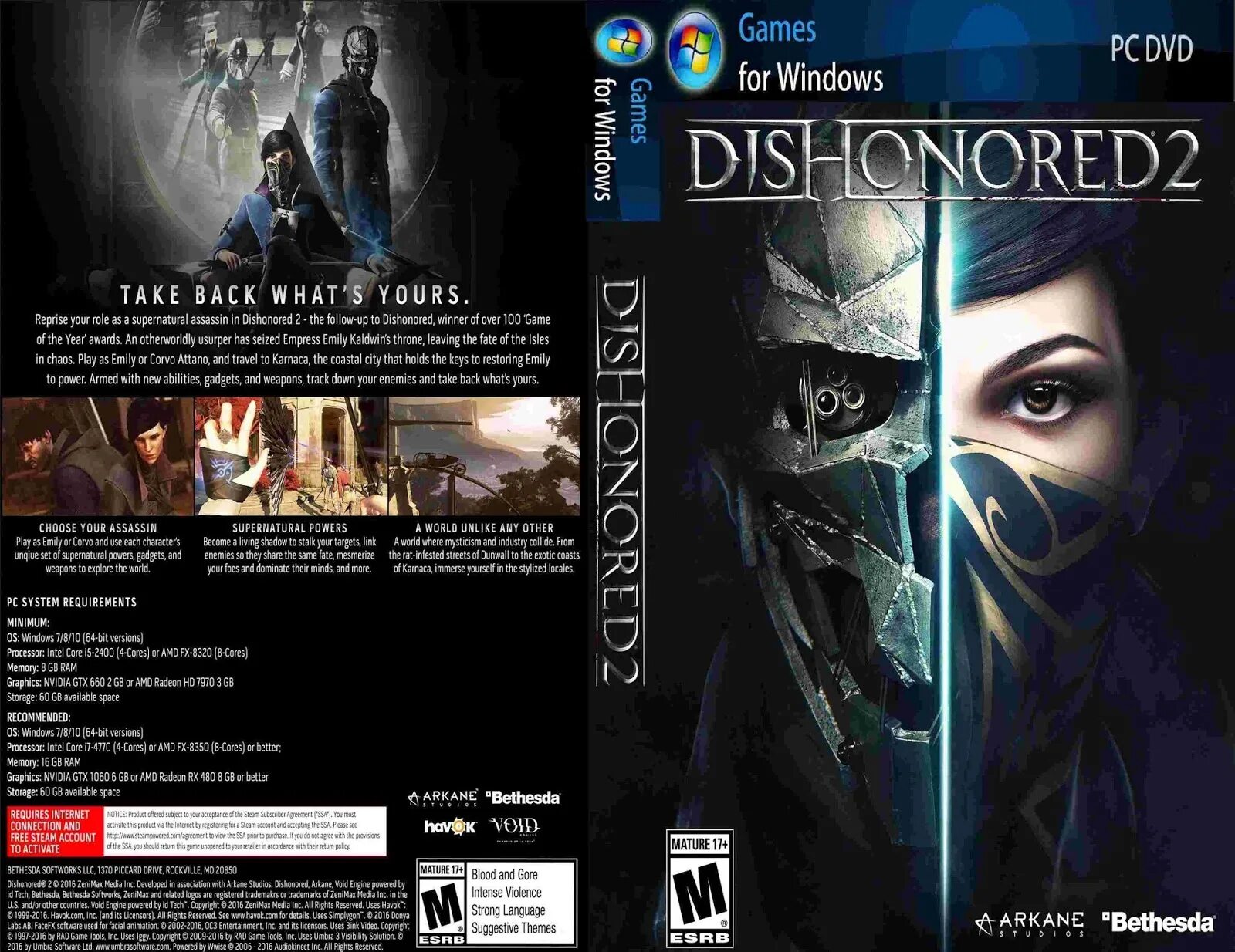 Dishonored 2 системные. Dishonored 2 обложка. Dishonored 2 обложка игры. Dishonored 2 системные требования минимальные. Дизонорд 2 системные требования.