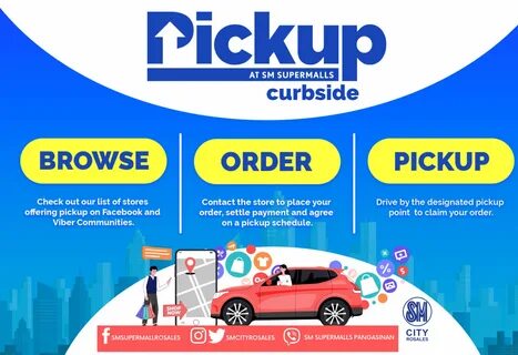 Pay and pick-up your orders at the Curbside Pick-up Station located at the ...