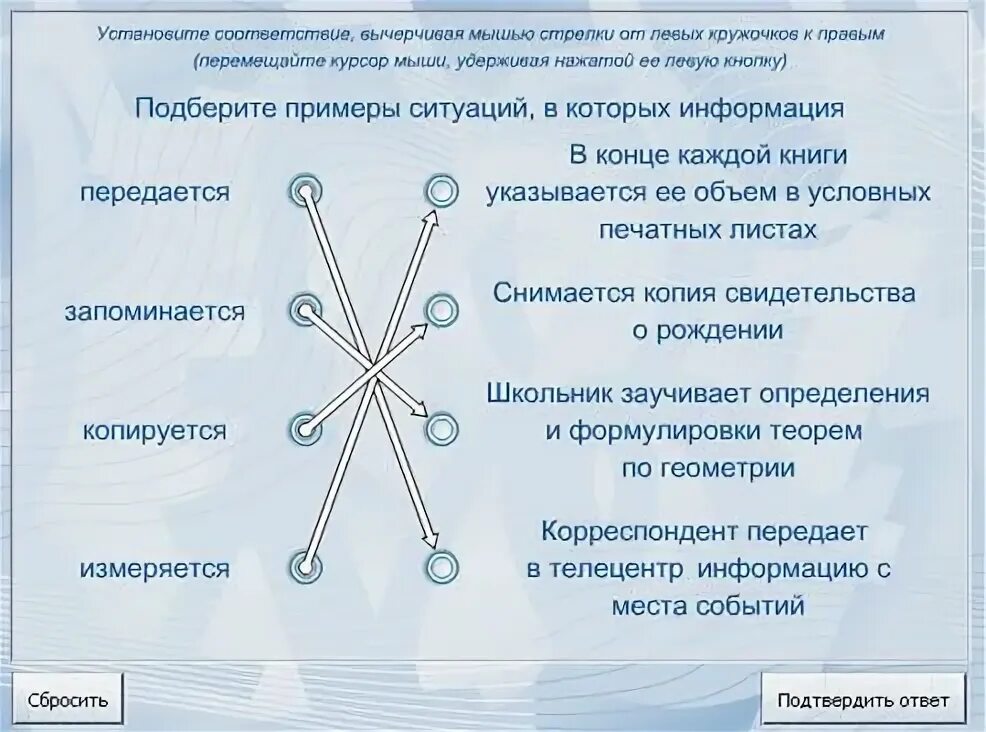 В приведенном примере сведения. Приведите примеры ситуаций в которых информация. Приведите примеры ситуаций в которых информация собирается. Ситуации в которых информация измеряется. Подбери примеры ситуаций в которых информация собирается.