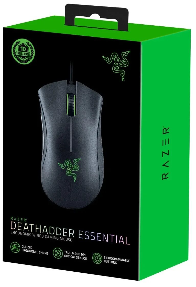 Игровая мышь Razer DeathAdder Essential - ДамСовет