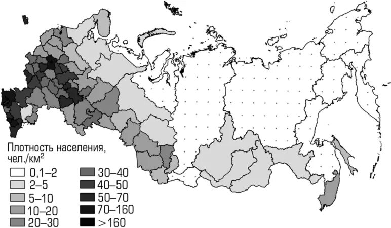Средняя плотность населения россии составляет примерно. Карта распределения плотности населения. Карта распределения плотности населения России. Плотность населения России 2021. Карта плотности населения России 2021.