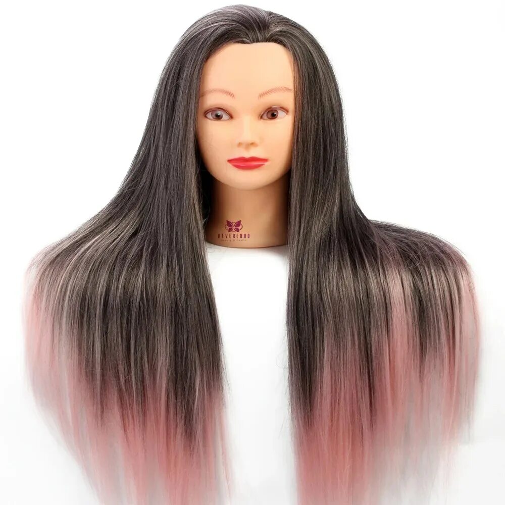 болванка для причесок. игровой манекен голова кокетка sl-9039а. прически для кукол с длинными волосами. профессиональные головы. голова с волосами для парикмахеров.