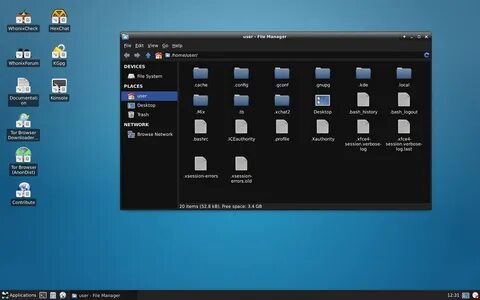 Linux gnome kde