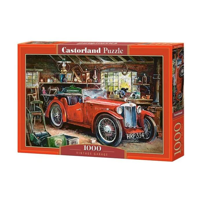 Головоломка про гараж. Пазл castorland vintage garage. Живопись маслом гараж машина. Aimee stewart пазл. Пазл "гараж".