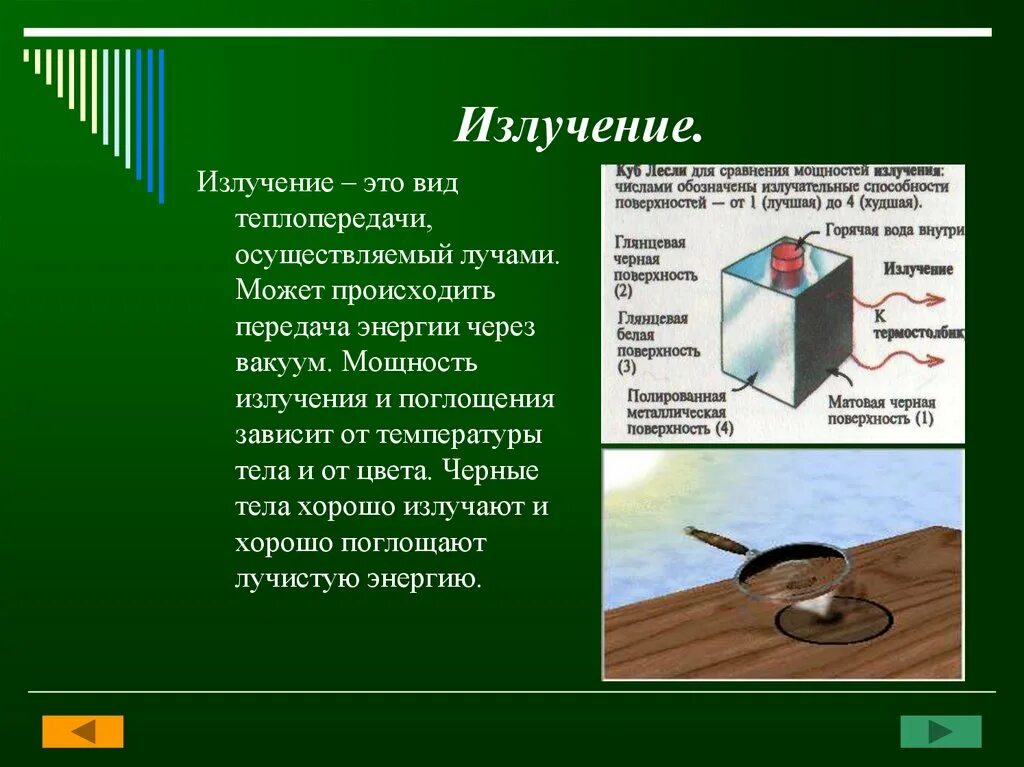 Излучение. Теплопередача. Виды теплопередачи. Излучение вид теплопередачи.