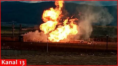 Подрыв нефтепровода