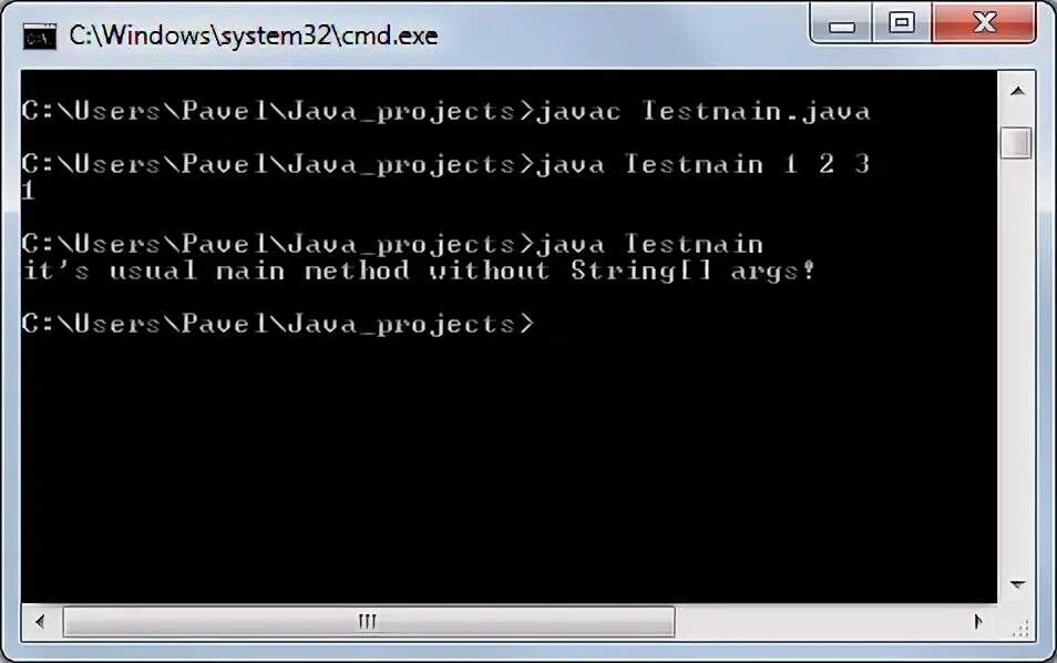 String args. String args