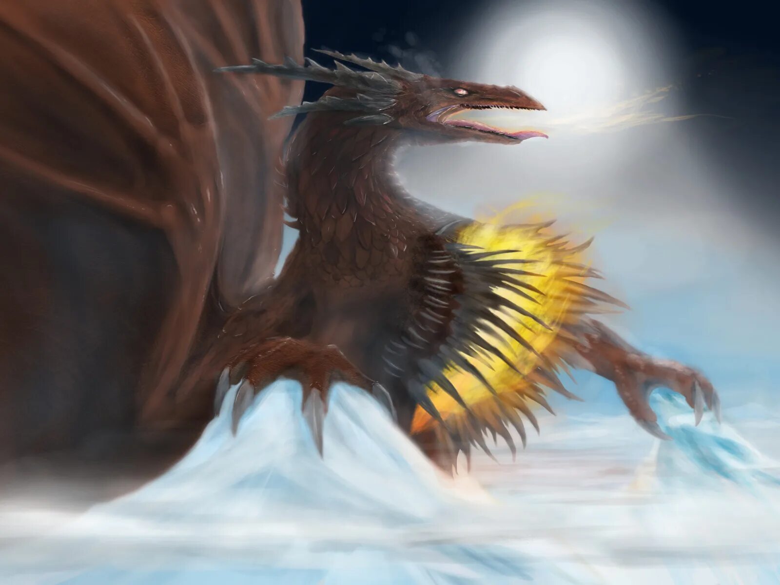 водяной дракон картинки. дракон на скале. виверна драконид. крылья дракона. дракон арт.