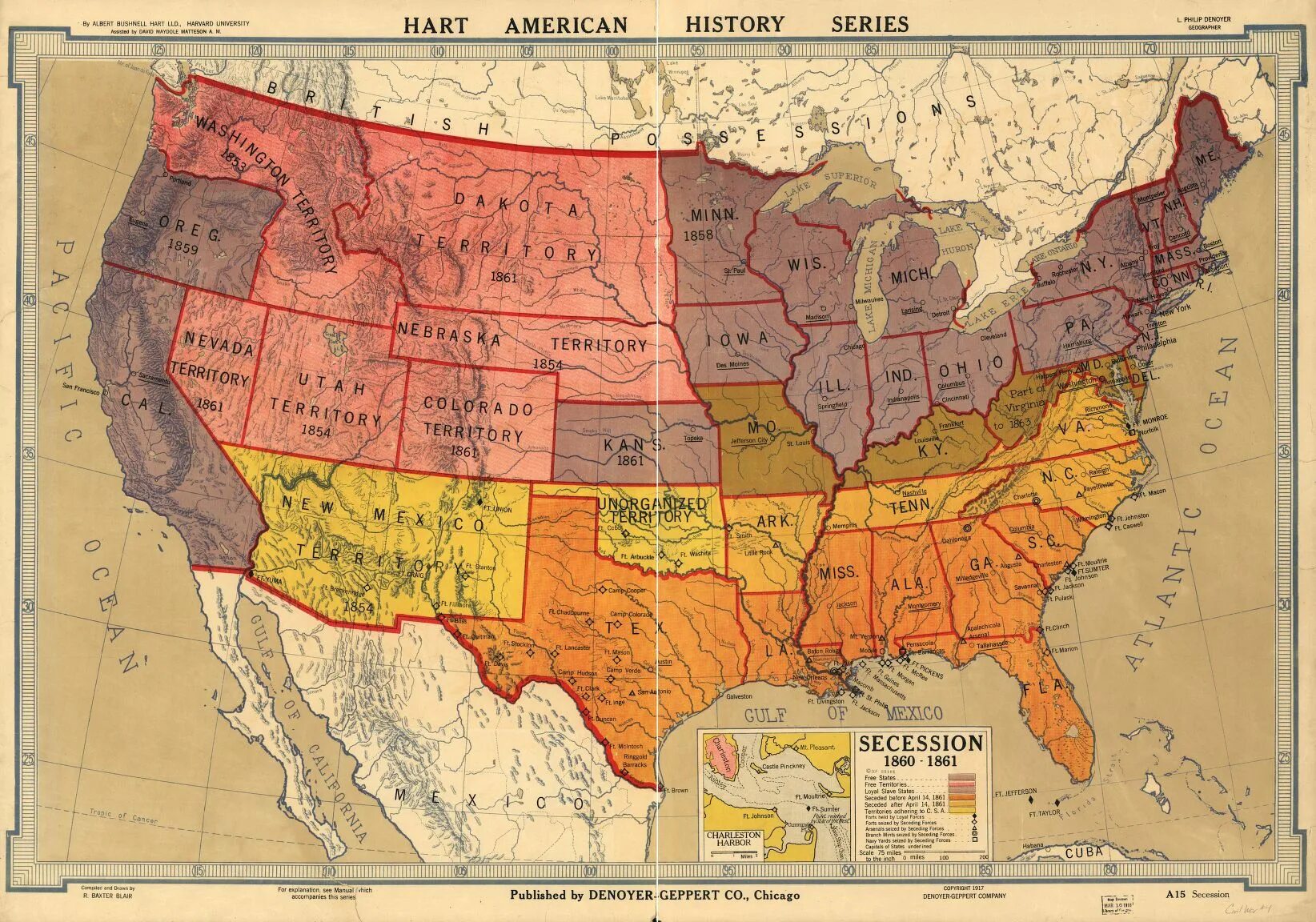 Fss fc ln state hist. Карта США 1860. Карта США 1860 года. Территория США 1860 года. Карта США со Штатами на 1860.